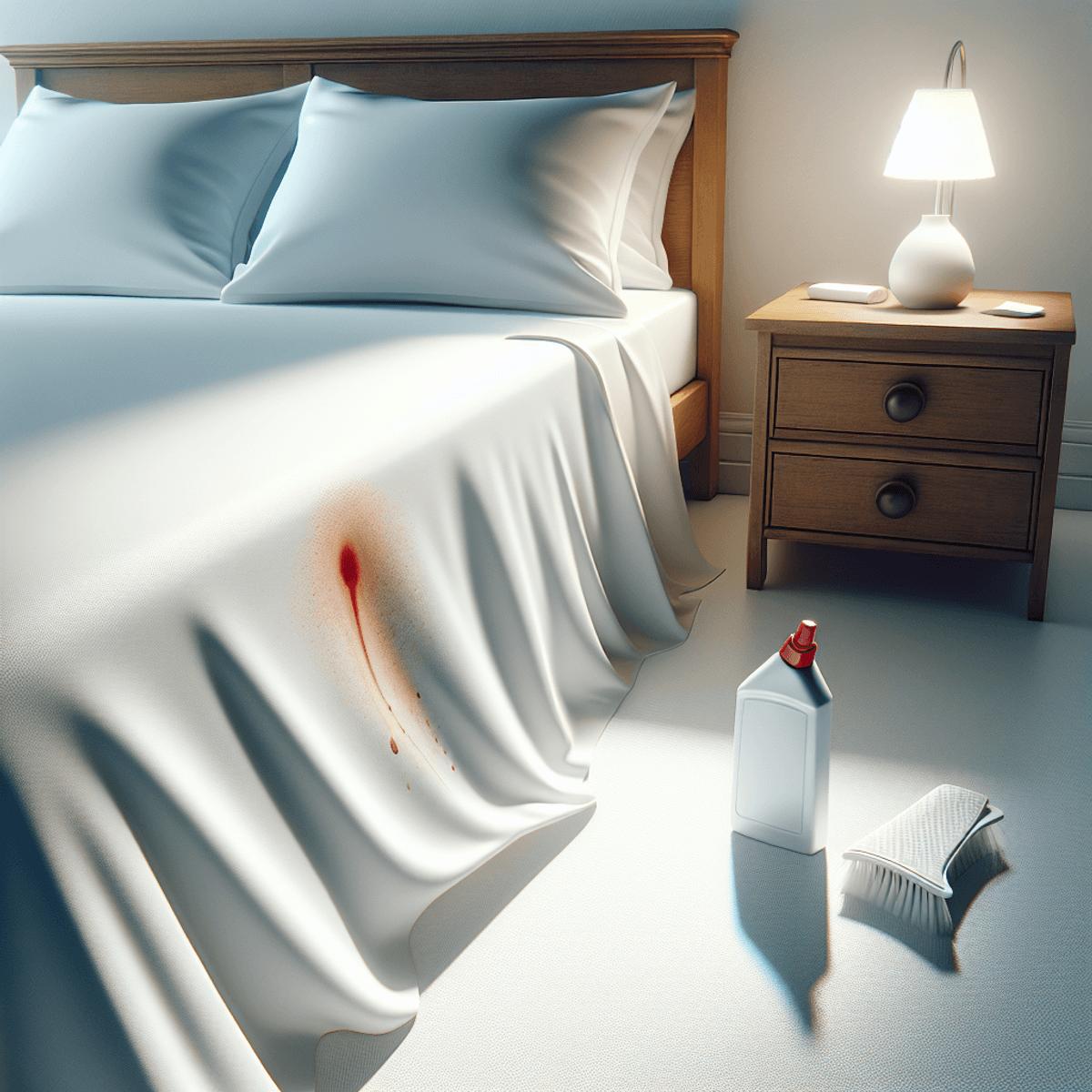 Top Tips to Remove Tricky Blood Stains From Your Sheets