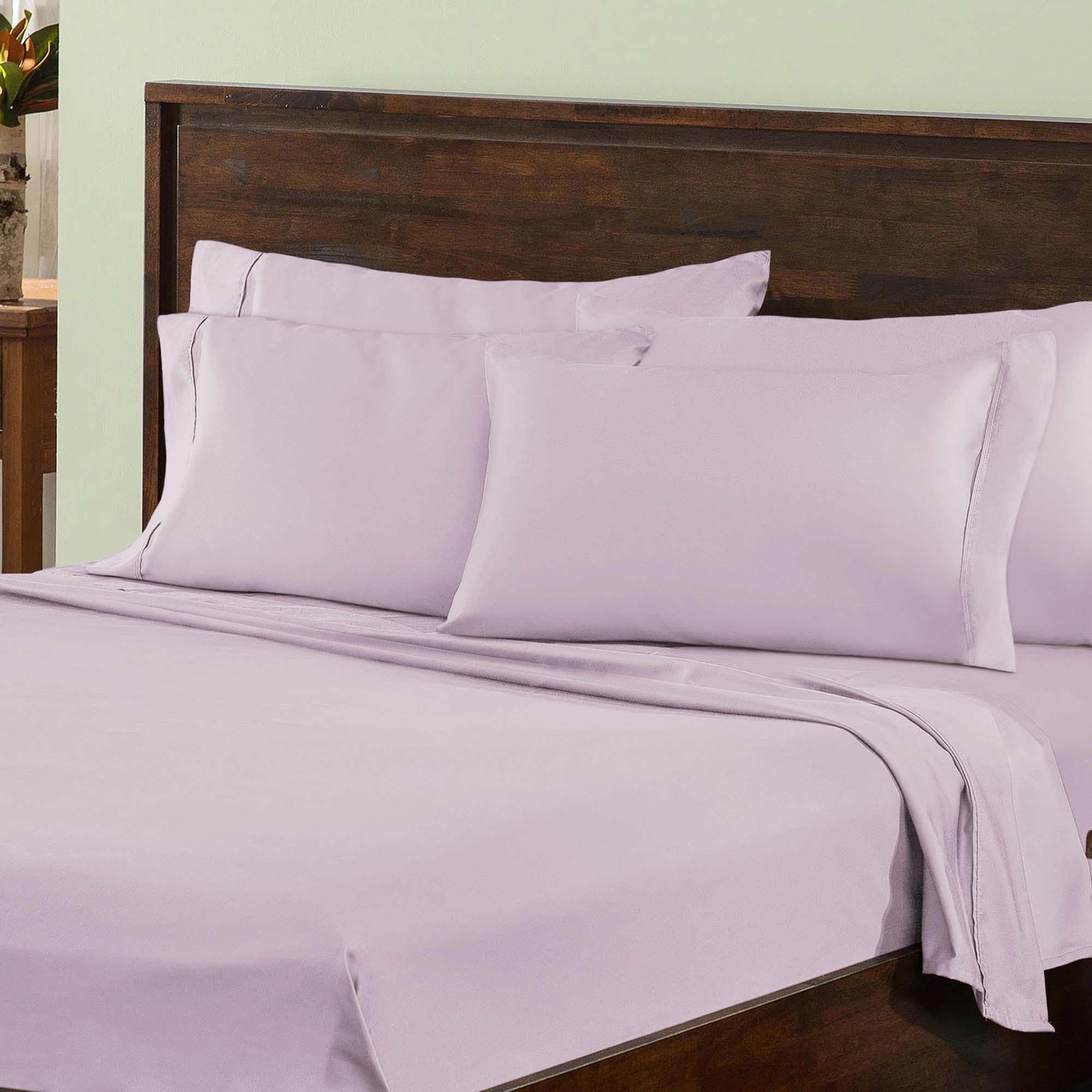 1000 Thread Count Cotton Blend Solid Deep Pocket Bed Sheet Set - Sheet Set by Superior