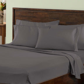 1000 Thread Count Cotton Blend Solid Deep Pocket Bed Sheet Set - Sheet Set by Superior