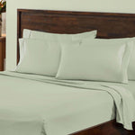 1000 Thread Count Cotton Blend Solid Deep Pocket Bed Sheet Set - Sheet Set by Superior