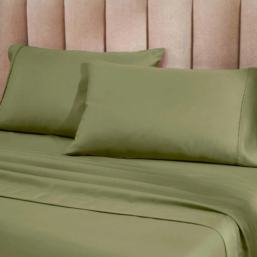 1200 Thread Count Cotton Blend 2 Piece Solid Pillowcase Set - Pillowcases by Superior