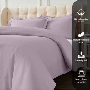 1200 Thread Count Egyptian Solid Cotton Duvet Cover Set - Duvet Cover Set by Superior