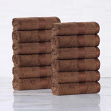 Rayon from Bamboo Ultra-Plush Assorted 12 Piece Face Towel Set