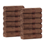 Rayon from Bamboo Ultra-Plush Assorted 12 Piece Face Towel Set