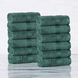 Rayon from Bamboo Ultra-Plush Assorted 12 Piece Face Towel Set