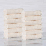 Rayon from Bamboo Ultra-Plush Assorted 12 Piece Face Towel Set