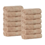 Rayon from Bamboo Ultra-Plush Assorted 12 Piece Face Towel Set