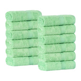 Rayon from Bamboo Ultra-Plush Assorted 12 Piece Face Towel Set