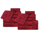 Ultra-Soft Rayon from Bamboo Cotton Blend Bath and Face Towel Set