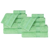 Ultra-Soft Rayon from Bamboo Cotton Blend Bath and Face Towel Set