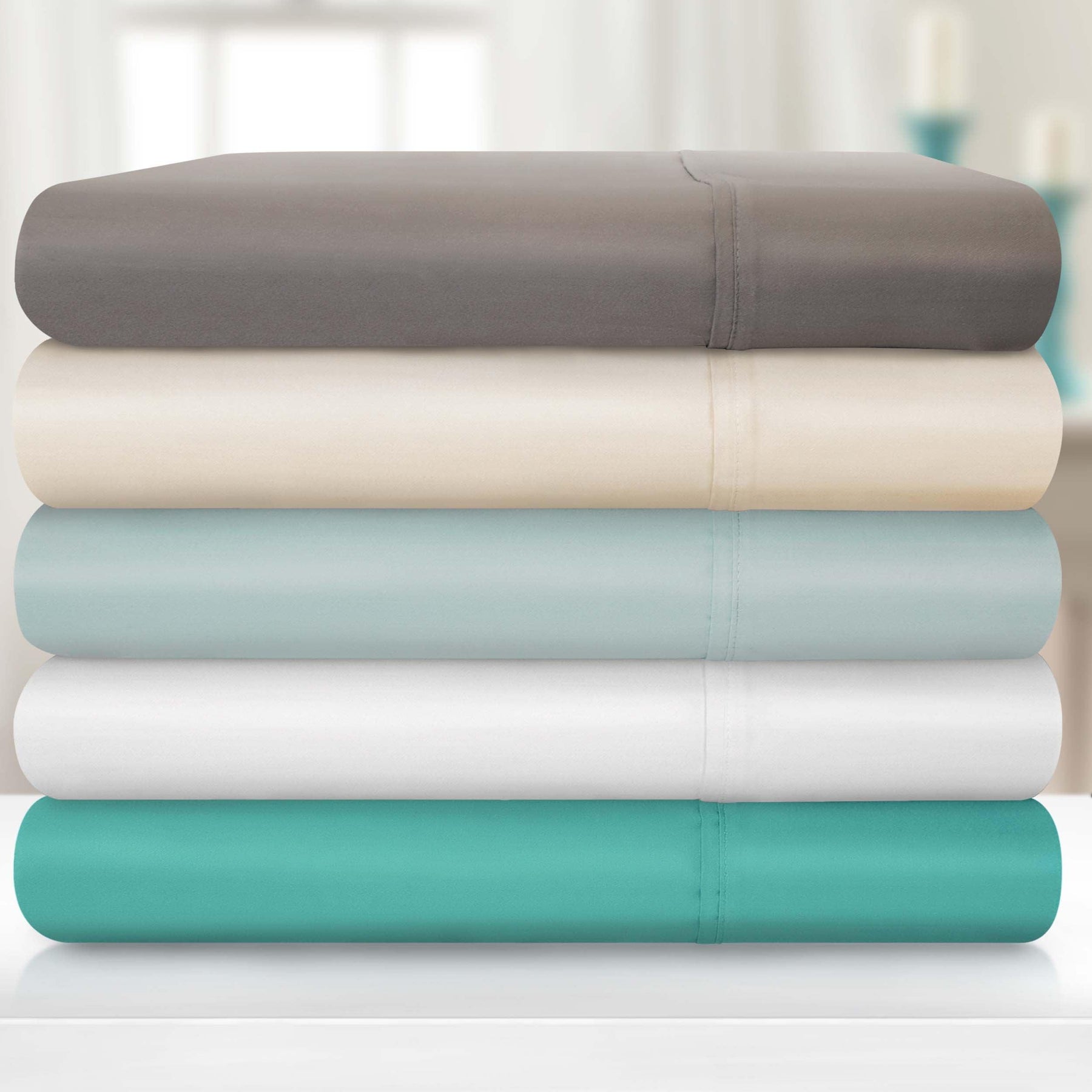 1800 Thread Count Cotton-Blend Solid Deep Pocket Sheet Set - Sheet Set by Superior