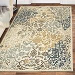 Ariza Transitional Floral Vine Indoor Area Rug Or Runner Rug - Rugs by Superior