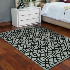 Gryffon Geometric Lattice Area Rug - by Superior - Superior 