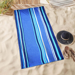 Seafina Oversized Cotton 4 Piece Beach Towel Set - Beach Towel by Superior - Superior 