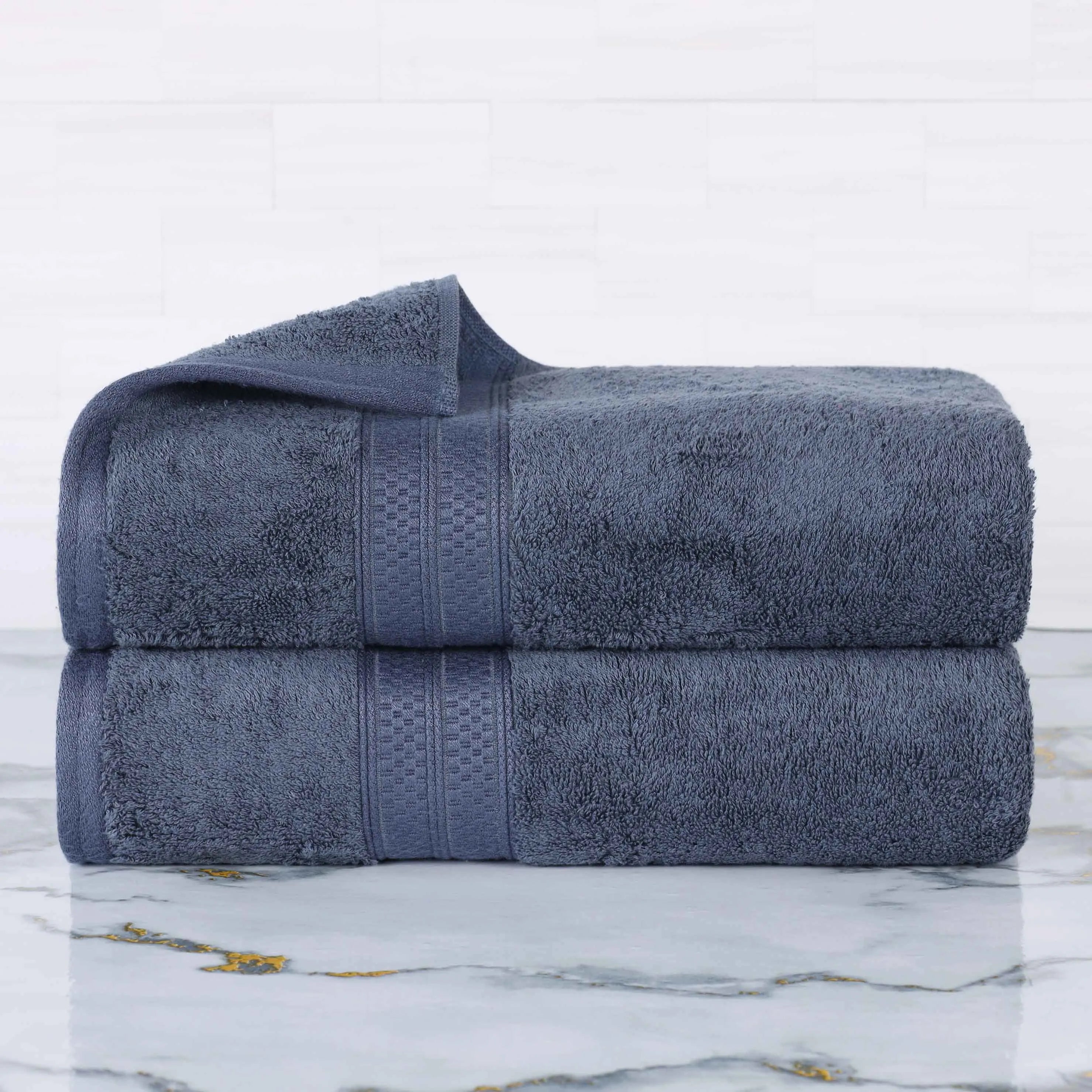 Rayon from Bamboo Plush Heavyweight 2 Piece Bath Towel Set