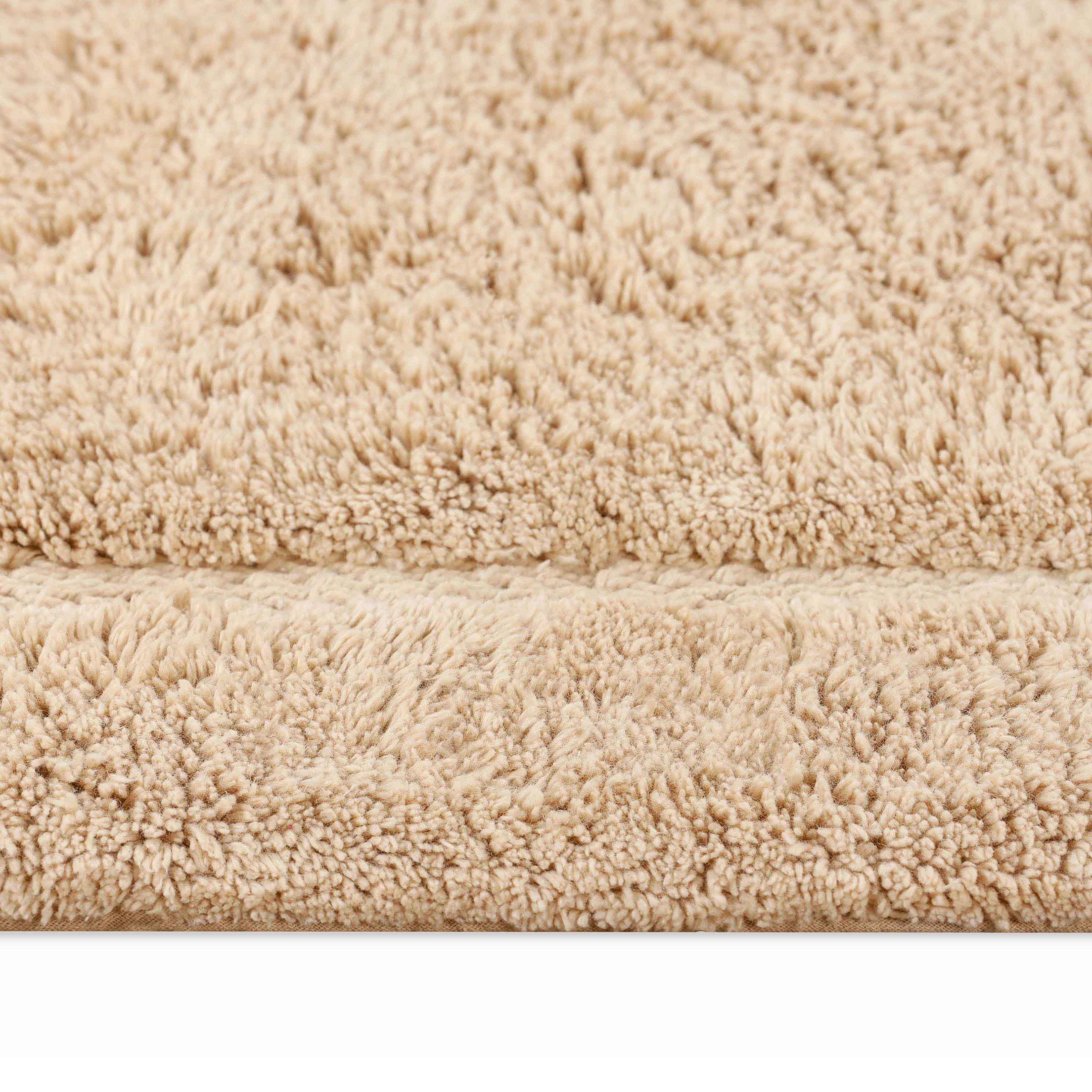 Cotton Non Slip Oval 2 Piece Bath Rug Set - Bath Rugs by Superior