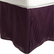 300 Thread Count Egyptian Cotton 15" Drop Striped Bed Skirt - by Superior