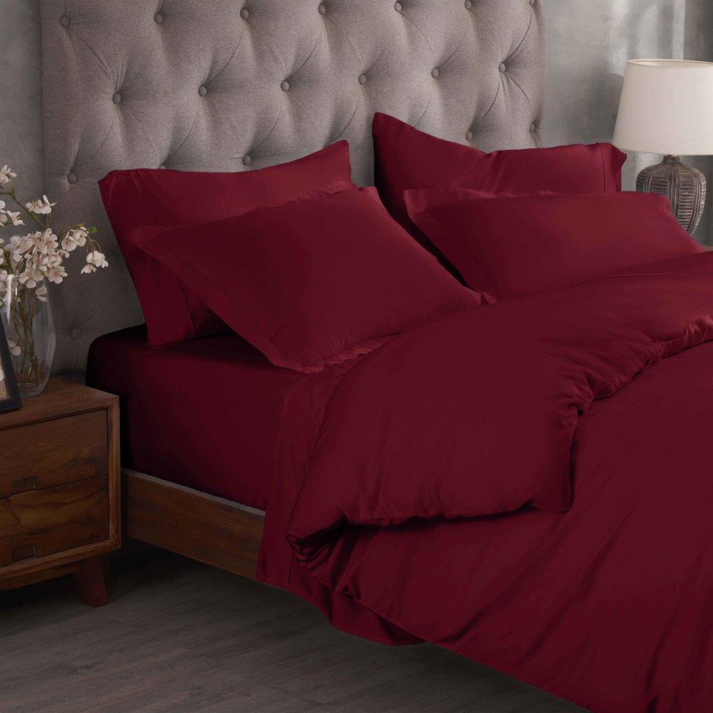 300 Thread Count Modal from Beechwood Solid Duvet Cover Set - Duvet Cover Set by Superior