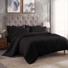 300 Thread Count Modal from Beechwood Solid Duvet Cover Set - Duvet Cover Set by Superior