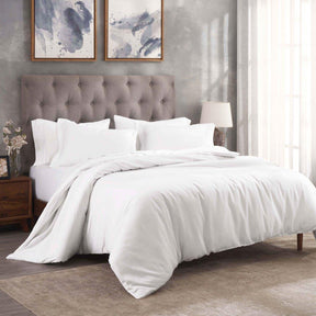 300 Thread Count Modal from Beechwood Solid Duvet Cover Set - Duvet Cover Set by Superior