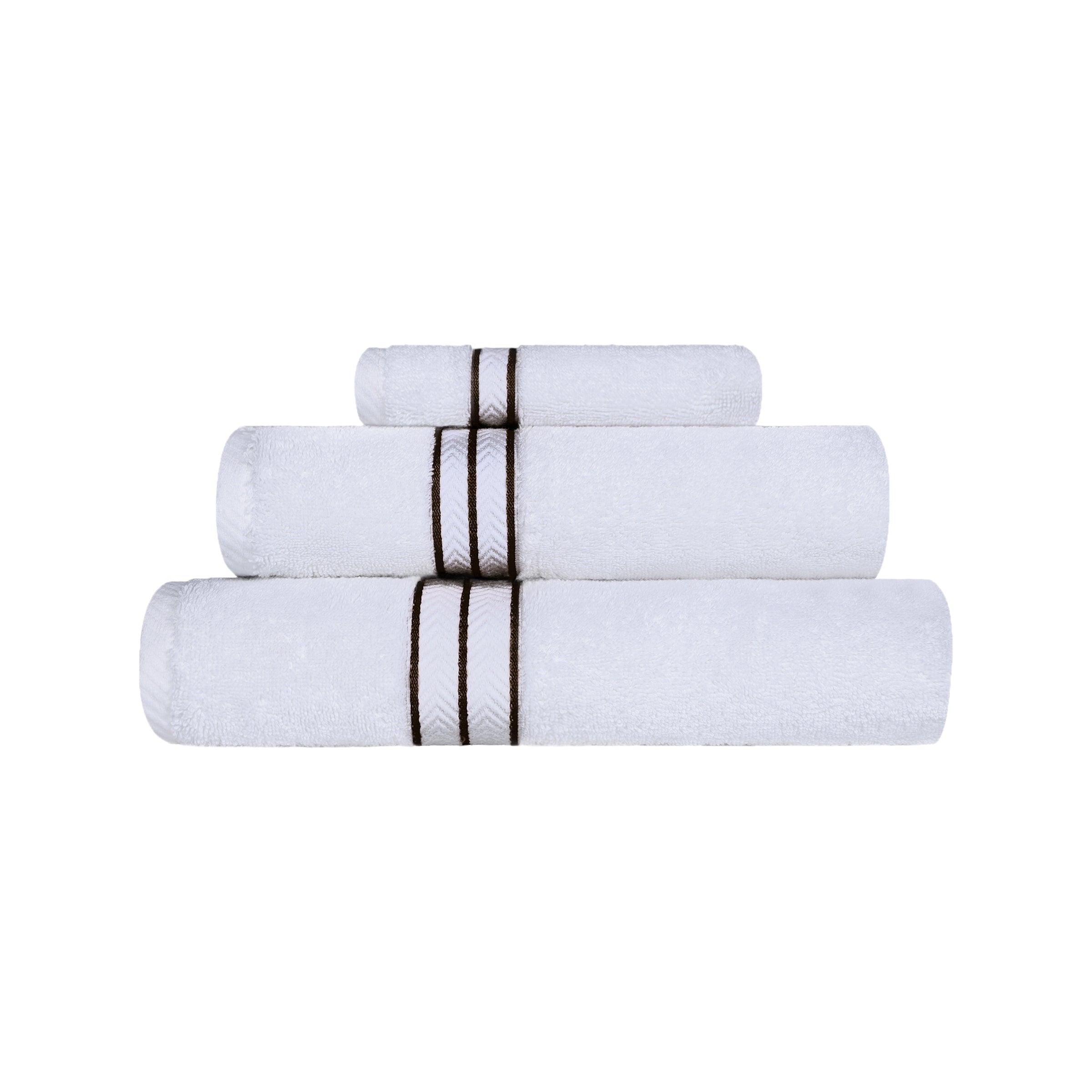 Ultra-Plush Turkish Cotton Hotel Collection Solid Towel Set Collection - Towel Set by Superior