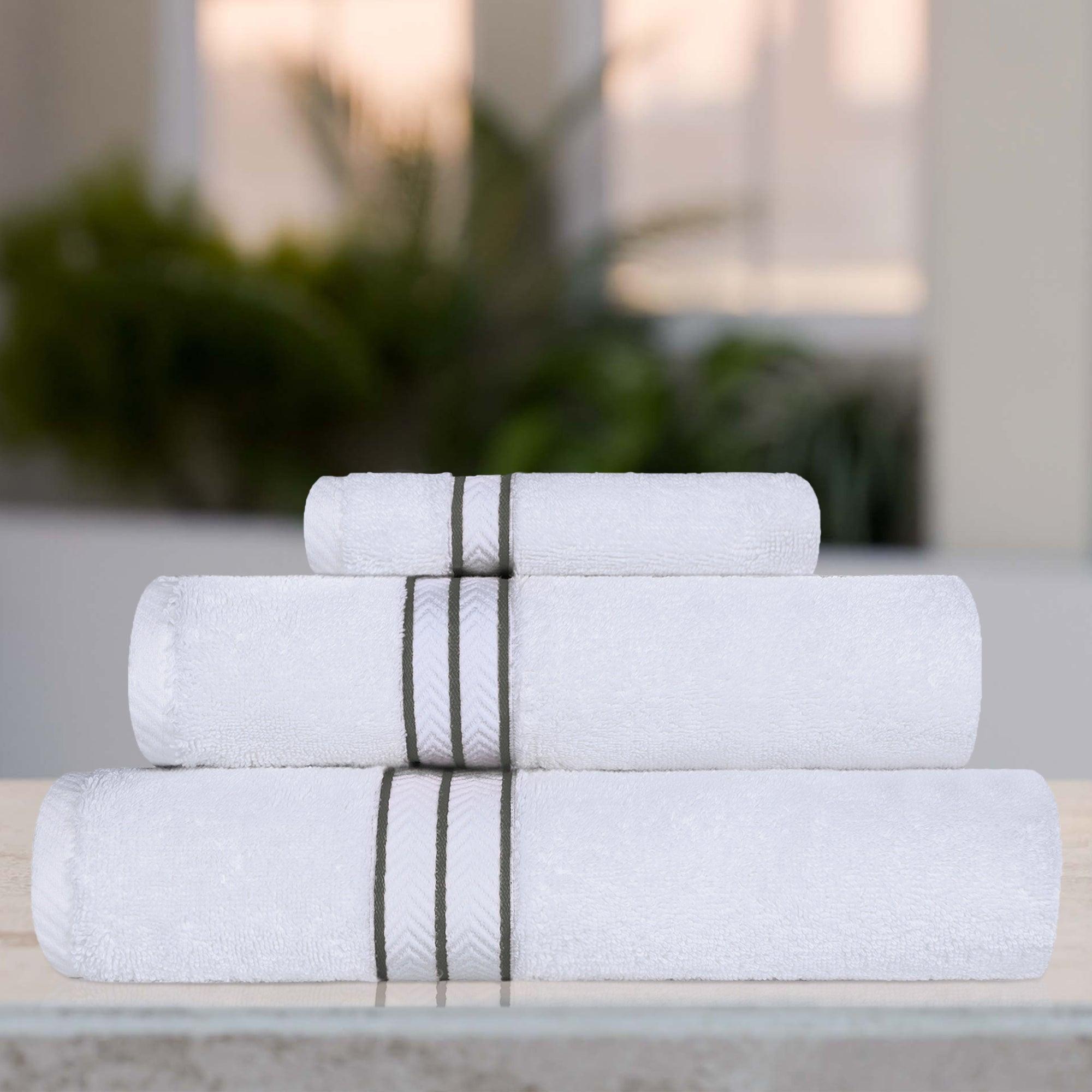 Ultra-Plush Turkish Cotton Hotel Collection Solid Towel Set Collection - Towel Set by Superior