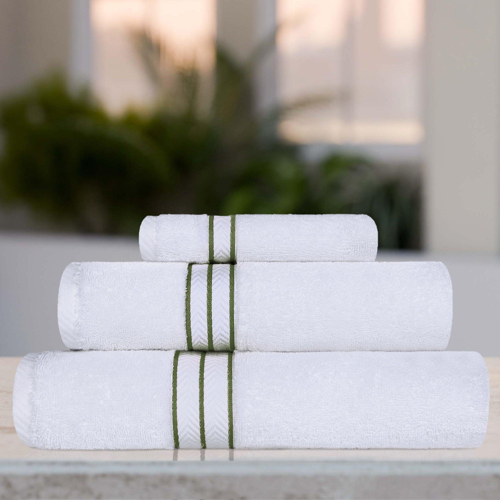 Ultra-Plush Turkish Cotton Hotel Collection Solid Towel Set Collection - Towel Set by Superior