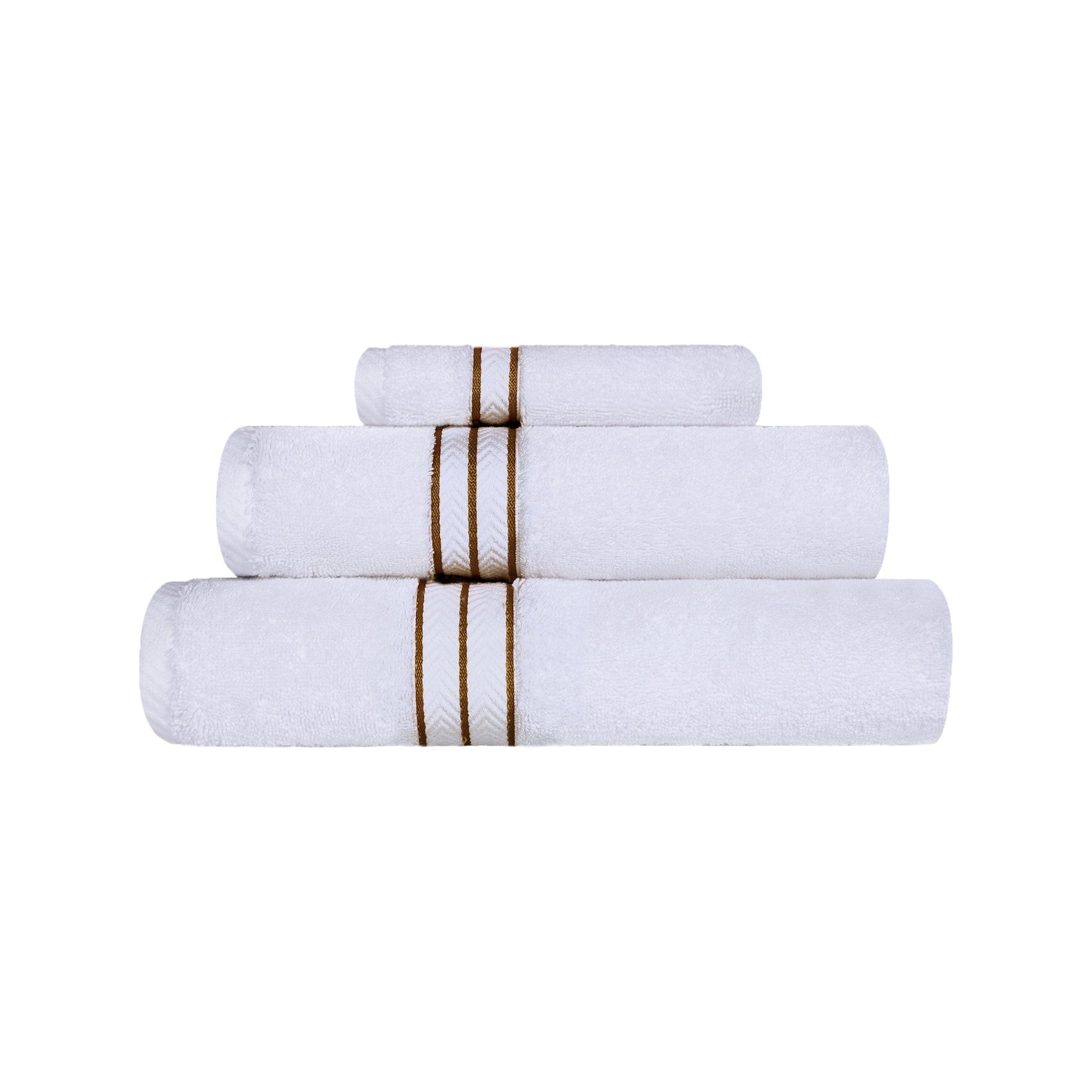 Ultra-Plush Turkish Cotton Hotel Collection Solid Towel Set Collection - Towel Set by Superior