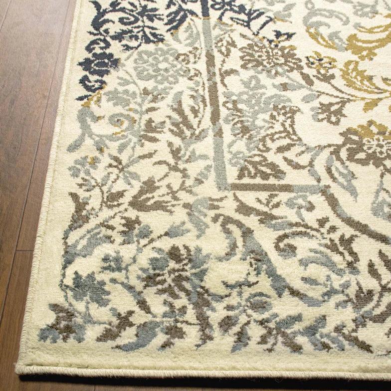 Ariza Transitional Floral Vine Indoor Area Rug Or Runner Rug - Rugs by Superior