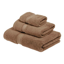 Egyptian Cotton Pile Heavyweight 3 Piece Towel Set - Latte