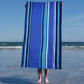 Seafina Oversized Cotton 4 Piece Beach Towel Set - Beach Towel by Superior - Superior 