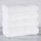 Ultra-Soft Rayon from Bamboo Cotton Blend 4 Piece Bath Towel Set