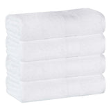 Ultra-Soft Rayon from Bamboo Cotton Blend 4 Piece Bath Towel Set