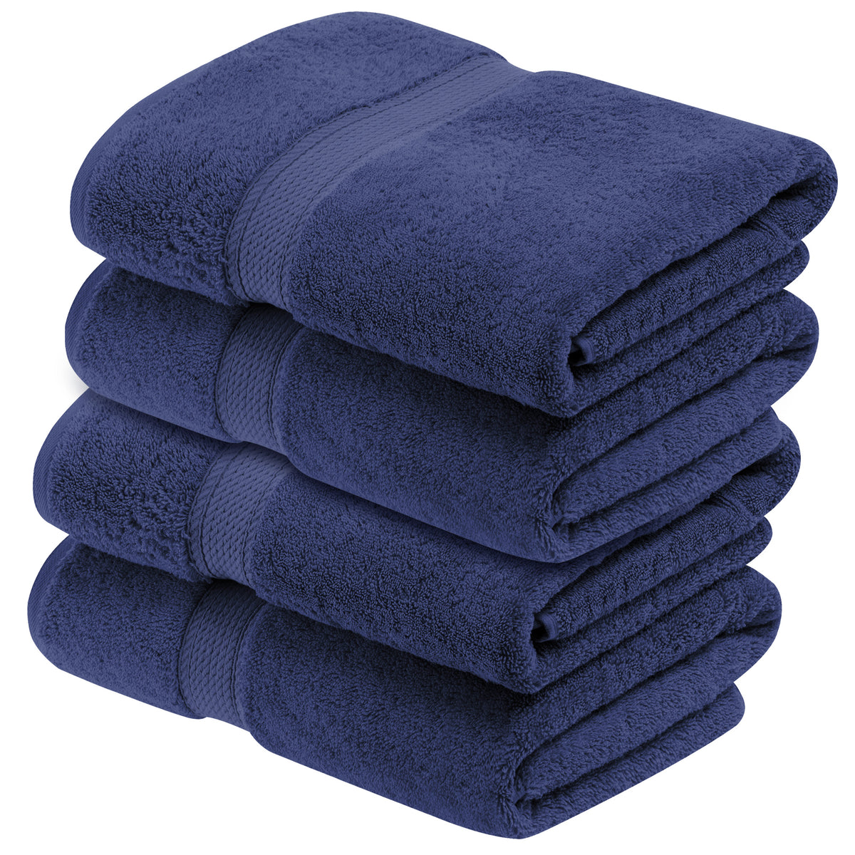 Ziorca Superior Herringbone Bath Towel 100% cotton long staple