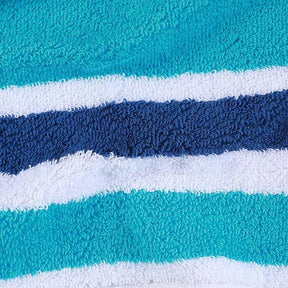 Oceana Stripe Oversized Cotton 2 Piece Beach Towel Set - Beach Towel by Superior - Superior 