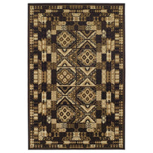 Tribal Geometric Mosaic Indoor Area Rug or Runner Rug - Rugs by Superior - Superior 