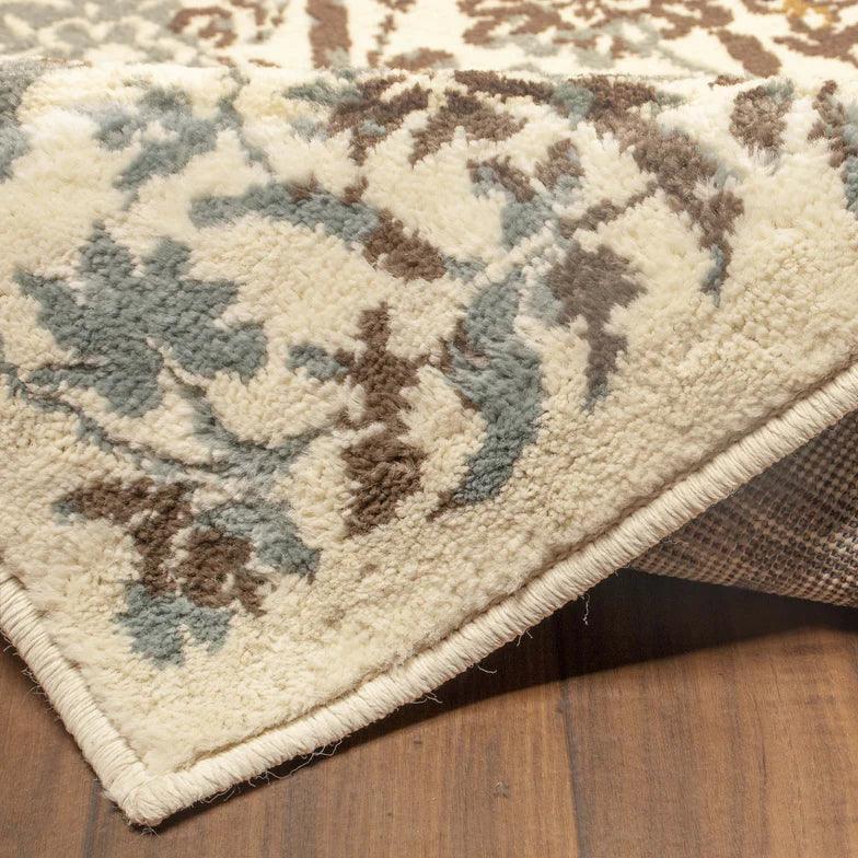 Ariza Transitional Floral Vine Indoor Area Rug Or Runner Rug - Rugs by Superior