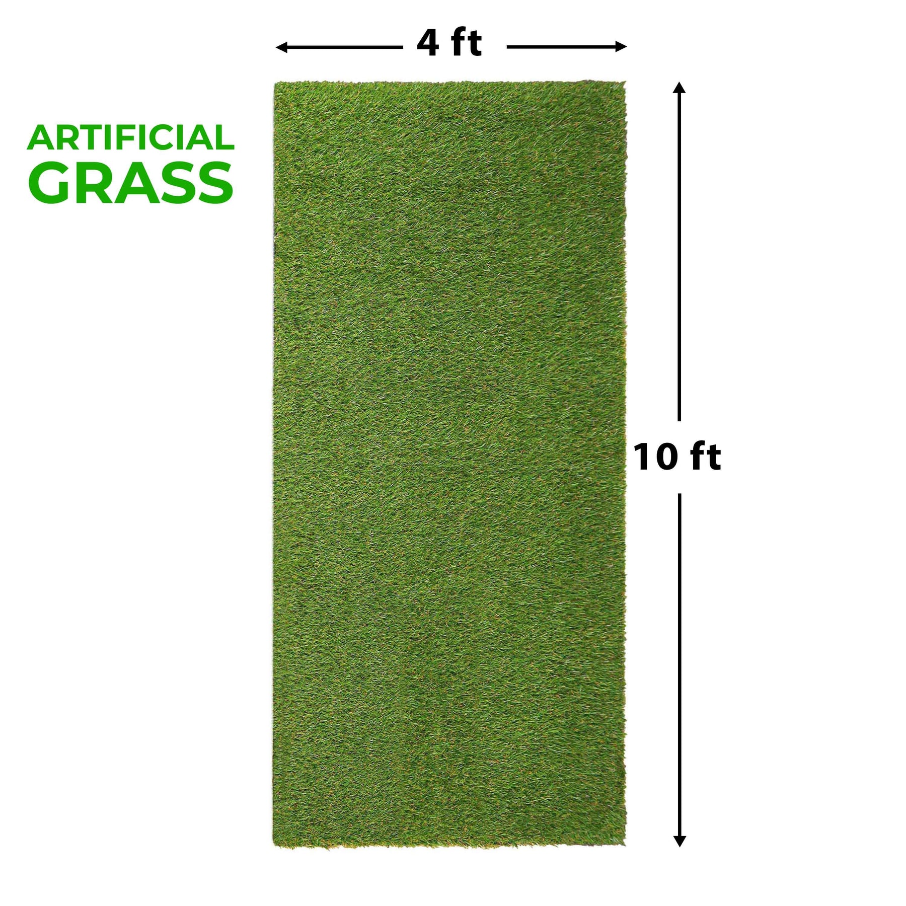 Artificial Grass Lawn Turf Indoor/ Outdoor Area Rug - Green