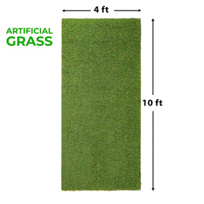 Artificial Grass Lawn Turf Indoor/ Outdoor Area Rug - Green