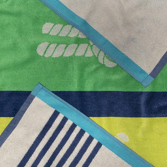 Marine Knots Oversized 4 Piece Beach Towel Set - Beach Towel by Superior - Superior 