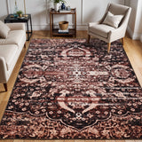 Oswell Medallion Non-Slip Washable Indoor Area Rug or Runner