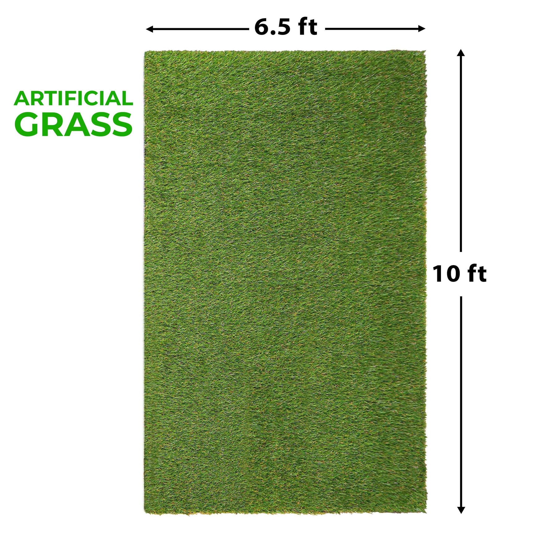 Artificial Grass Lawn Turf Indoor/ Outdoor Area Rug - Green