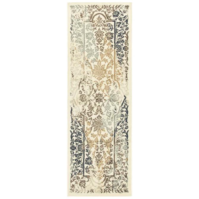 Ariza Transitional Floral Vine Indoor Area Rug Or Runner Rug - Rugs by Superior