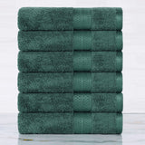 Rayon from Bamboo Ultra-Plush Heavyweight 6 Piece Hand Towel Set