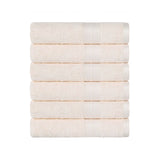 Rayon from Bamboo Ultra-Plush Heavyweight 6 Piece Hand Towel Set