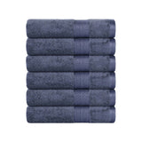 Rayon from Bamboo Ultra-Plush Heavyweight 6 Piece Hand Towel Set