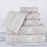 Rayon from Bamboo Ultra-Plush Heavyweight Assorted 6 Piece Towel Set