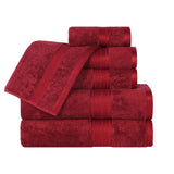 Rayon from Bamboo Ultra-Plush Heavyweight Assorted 6 Piece Towel Set