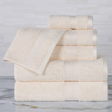 Rayon from Bamboo Ultra-Plush Heavyweight Assorted 6 Piece Towel Set