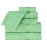 Rayon from Bamboo Ultra-Plush Heavyweight Assorted 6 Piece Towel Set